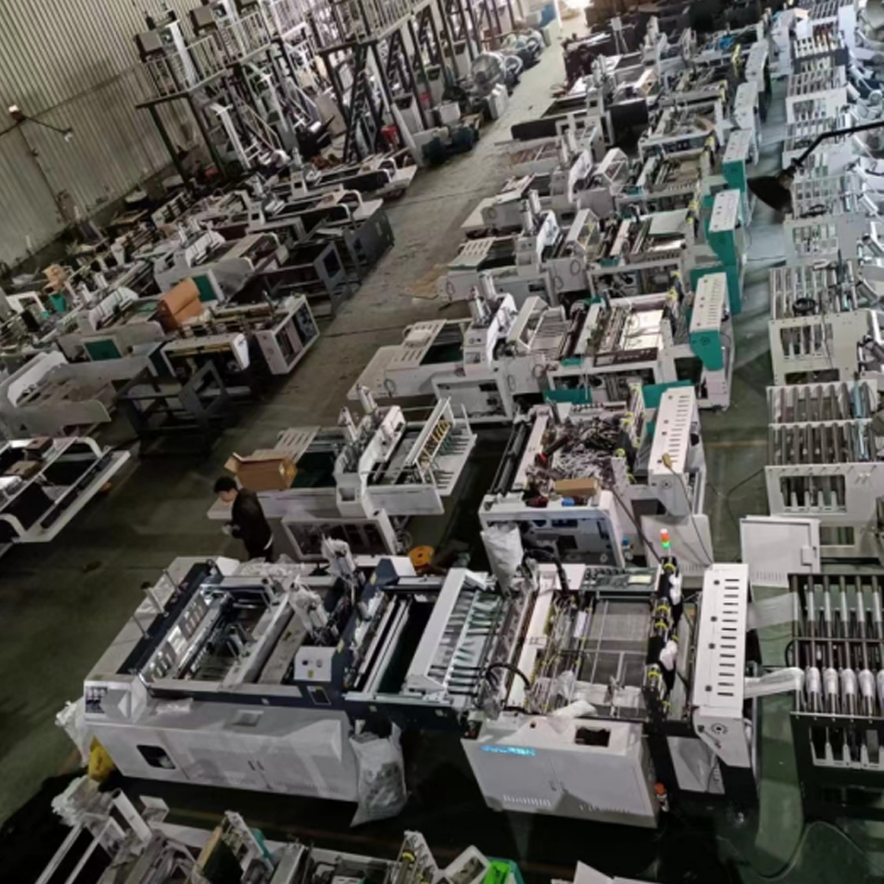 CZ500X2 Máquina de fabricación de bolsas de chaleco de alta velocidad automática