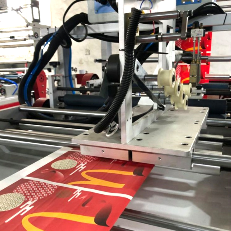 600*2 Máquina de fabricación de bolsas de pegamento roto automático
