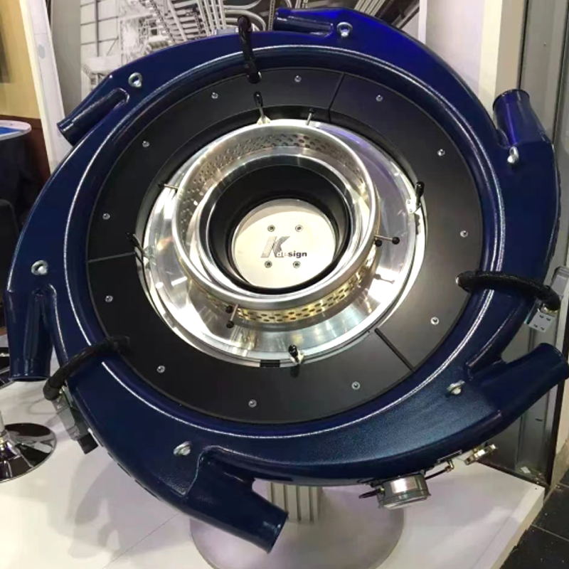Accesorios de máquina de películas sopladas 1500 Tipo anillo de viento de alta presión a alta presión