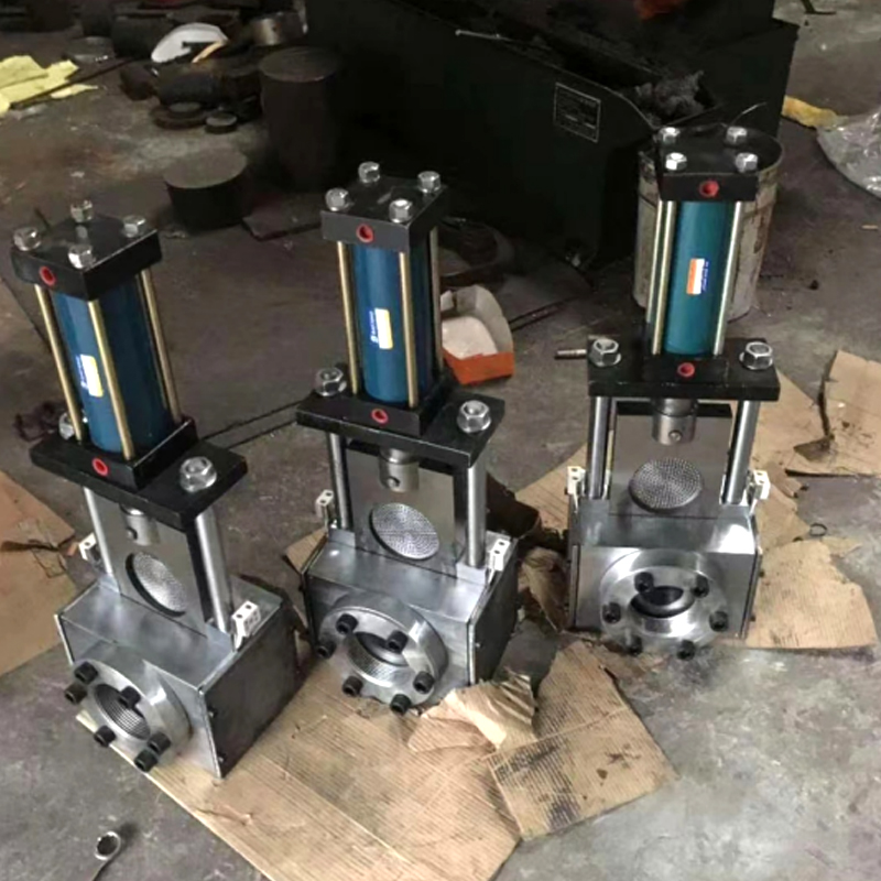 Accesorios de la máquina de películas sopladas Factory Direct Hydraulic Pantalla rápida Cambiador de pantalla Aplicable Equipo de granulador de máquina de películas sopladas