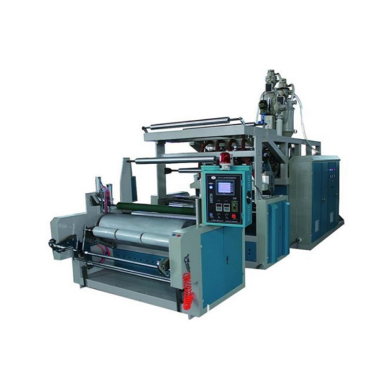 Equipo automático de producción de películas de películas de tornillo simple y doble
