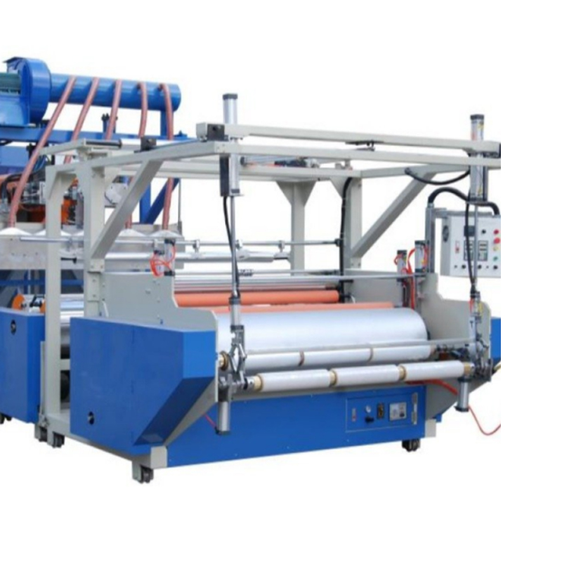 Equipo automático de producción de películas de películas de tornillo simple y doble