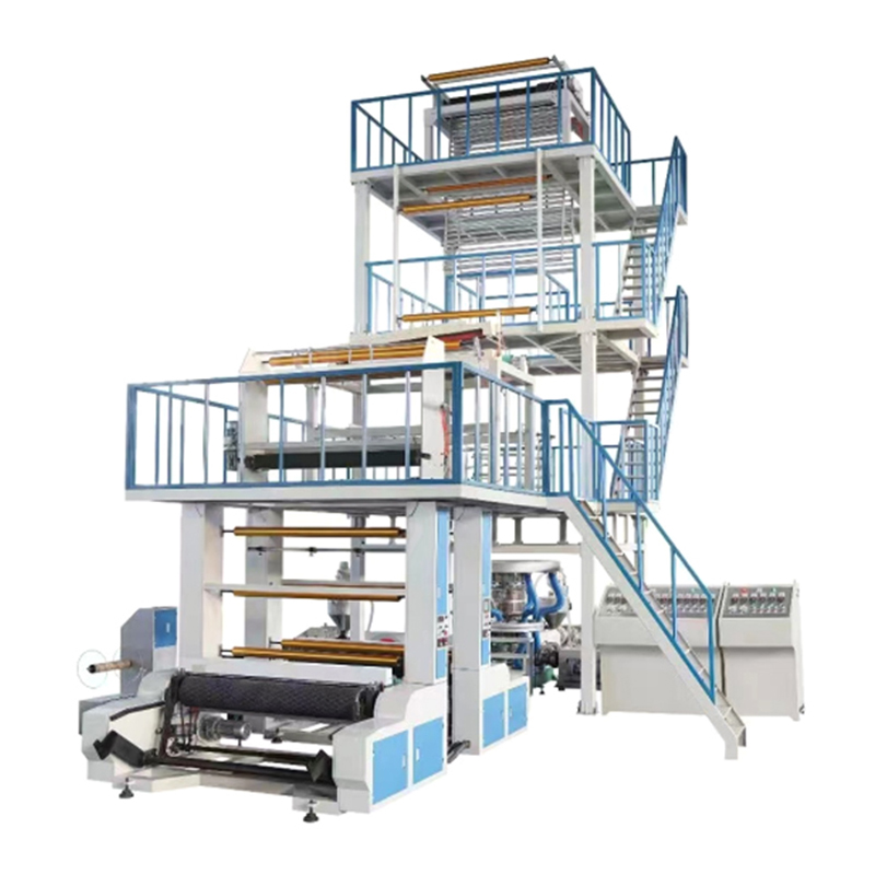 2000 Tipo de tres capas giratoria hacia abajo para extrusión ABC Blown Film Machine